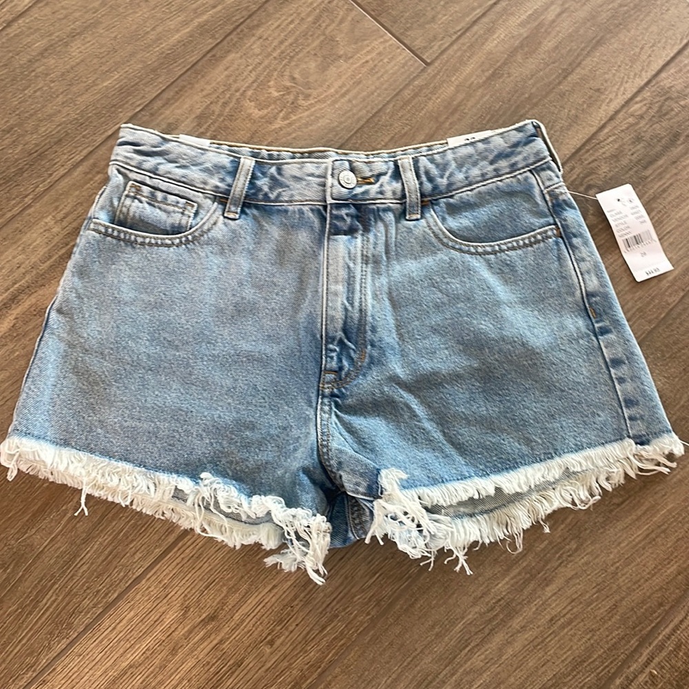 pacsun high rise festival shorts, size 28